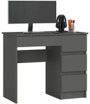 Raumhirsch Furniture Schreibtisch, Graphit, Holzwerkstoff, Rechteckig,...