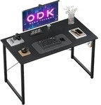 Schreibtisch, Schwarz, Holzwerkstoff, 120x73.5x48 cm, Arbeitszimmer,...