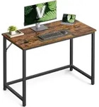 Mid.you Gamingtisch, Schwarz, Dunkelbraun, Metall, Holzwerkstoff, eckig, 50x75.5x100