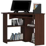 Raumhirsch Furniture Schreibtisch, Dunkelbraun, Holzwerkstoff, Dreieckig,...