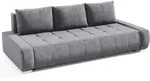 Beautysofa Schlafsofa, Grau, Textil, 3-Sitzer, 240x85x110 cm, Wohnzimmer, Sofas...