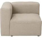 Max Winzer Sofaelement, Creme, Kunststoff, 1-Sitzer, 100x73x100 cm, Goldenes M, Made