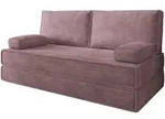 Masseno Bettsofa, Lila, Textil, 3-Sitzer, 170x86x80 cm, Wohnzimmer, Sofas & Couches,