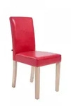 CLP Stuhl, Rot, Holz, 41x91x47 cm, Esszimmer, St&uuml;hle, Esszimmerst&uuml;hle,