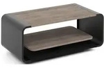 WFL Group Couchtisch, Greige, Holzwerkstoff, Nachbildung, Rechteckig, 100x41x50...