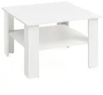 Kadima Design Couchtisch, Wei&szlig;, Holzwerkstoff, Quadratisch,Quadratisch,