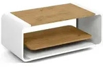 WFL Group Couchtisch, Eiche, Holzwerkstoff, Nachbildung, Rechteckig, 100x41x50...