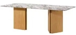 Massivmoebel24 Esstisch, Beige, Holz, Echtholz,Mangoholz, Rechteckig,...