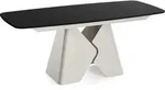 WFL Group Esstisch, Schwarz, Metall, Nachbildung, 10-Sitzer,...