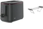 AEG Toaster Design Collection, Schwarz, Metall, 28.4x20.3x16.8 cm,...