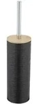 Allstar Wc-B&uuml;rste, Schwarz, Kunststoff, Rund, 9.3x38.5x9.3 cm, Badezimmer, WC