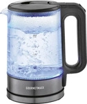 GOURMETMAXX WASSERKOCHER Schwarz, Edelstahl, Transparent 15.1x24.35x21.55 cm
