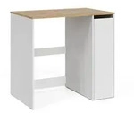 Vicco Waschmaschinenschrank, Wei&szlig;, Eiche Artisan, Holzwerkstoff, 2 F&auml;cher, 1