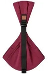 Hoppediz Babytrage, Weinrot, Textil, 26.5x7.2x38.5 cm, Baby on Tour, Babytragen...