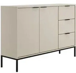 Petits-meubles Sideboard, Kaschmir, Holzwerkstoff, 3 Schubladen, 150x100.4x40...