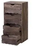 MCW Kommode, Braun, Holz, Paulownia, 32x70x26 cm, Wohnzimmer, Kommoden & Sideboards,
