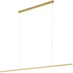 Helestra Led-H&auml;ngeleuchte Loopy, Gold, Metall, F, 3x200x151 cm, RoHS, Lampen &