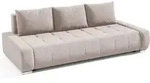 Beautysofa Schlafsofa, Beige, Textil, 3-Sitzer, 240x85x110 cm, Wohnzimmer,...