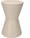 Home Styling Collection Seitentisch, Beige, Metall, Rund, 29x45x29 cm,...