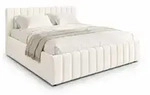 Home Collective Polsterbett, Creme, Textil, 140x200 cm, Schlafzimmer, Betten,