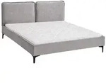 Beautysofa Polsterbett, Grau, Metall, H2, H&ouml;he ca. 10 cm, 160x200 cm, Schlafzimmer,