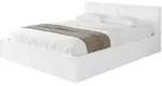 Altdecor Polsterbett, Wei&szlig; Hochglanz, Textil, 120x200 cm, Schlafzimmer, Betten,