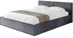 Altdecor Polsterbett, Dunkelgrau, Textil, H3 + H4, 200x200 cm, Schlafzimmer,...
