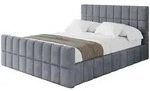 Altdecor Polsterbett, Grau, Textil, 200x200 cm, Schlafzimmer, Betten,...