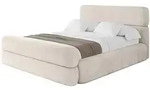 Altdecor Polsterbett, Beige, Textil, H3 + H4, 160x200 cm, Schlafzimmer, Betten,