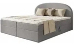 Sofnet Boxbett, Grau, Textil, H3, Rechteckig, 180x200 cm, Schlafzimmer, Betten,