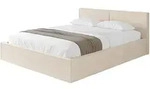 Altdecor Polsterbett, Creme, Textil, H3 + H4, 180x200 cm, Schlafzimmer, Betten,