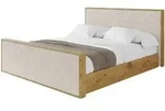 Altdecor Polsterbett, Creme, Textil, 120x200 cm, Schlafzimmer, Betten,...