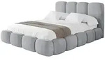 Altdecor Polsterbett, Hellgrau, Textil, H3 + H4, 140x200 cm, Schlafzimmer,...