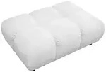 Kawola Hockerbank, Wei&szlig;, Textil, 1-Sitzer, Rechteckig, 108x41x73 cm,...