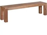 Kadima Design Esszimmerbank, Akazie, Holz, Echtholz,Akazie, Rechteckig, 160x45x35 cm,