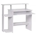Kadima Design Schreibtisch, Wei&szlig;, Holzwerkstoff, Kufe, 48x90x94 cm, Arbeitszimmer,