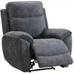 Beautysofa Relaxsessel, Dunkelgrau, Textil, 1-Sitzer, 98x106x100 cm, Wohnzimmer,