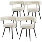 Ml-Design Esszimmerst&uuml;hle, Beige, Metall, 63x75x55 cm, Esszimmer, St&uuml;hle,