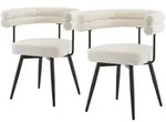 Ml-Design Esszimmerst&uuml;hle, Beige, Metall, 63x75x55 cm, Esszimmer, St&uuml;hle,
