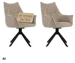 Mr. Deko Esszimmerstuhl, Beige, Metall, Uni, 1-Sitzer, 62x90x66 cm, Esszimmer,
