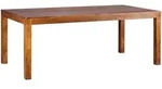 Kadima Design Esstisch, Braun, Holz, Echtholz, Rechteckig,Rechteckig, Stativgestell,