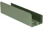 M&ouml;max Duschablage, Gr&uuml;n, Metall, eckig, 30x8x8.5 cm, Badaccessoires,...