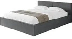 Altdecor Polsterbett, Anthrazit, Textil, 160x200 cm, Schlafzimmer, Betten,