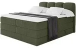 Altdecor Boxbett, Gr&uuml;n, Holzwerkstoff, H3 + H4, H&ouml;he ca. 38 cm, 120x200 cm,