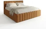 Home Collective Polsterbett, Braun, Textil, 180x200 cm, Schlafzimmer, Betten,