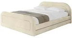 Altdecor Polsterbett, Ecru, Textil, 200x200 cm, Schlafzimmer, Betten,...