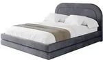 Altdecor Polsterbett, Dunkelgrau, Textil, H3 + H4, 180x200 cm, Schlafzimmer,...