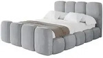 Altdecor Polsterbett, Hellgrau, Textil, H3 + H4, 200x200 cm, Schlafzimmer,...