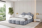 Altdecor Polsterbett, Grau, Textil, H3 + H4, 180x200 cm, Schlafzimmer, Betten,