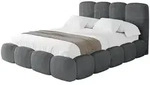 Altdecor Polsterbett, Anthrazit, Textil, H3 + H4, 140x200 cm, Schlafzimmer,...